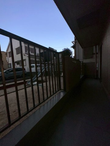 ヴィラオリエントのバルコニー