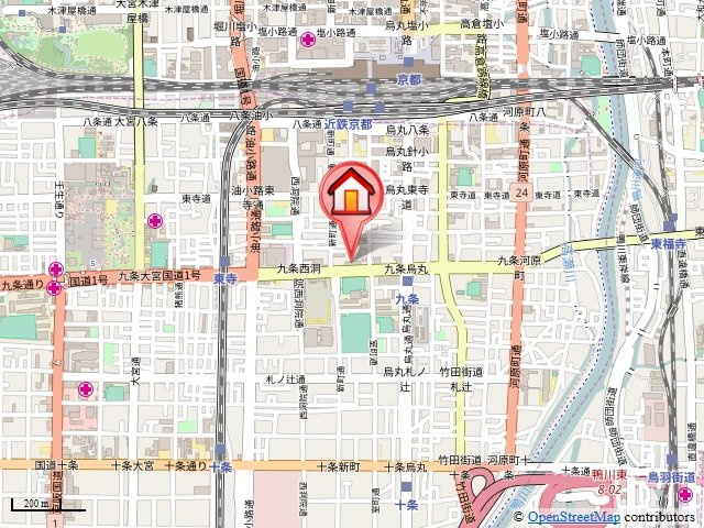 MercurioKioto（メルクリオキオト）の地図