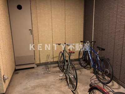 【その他共用部分】 | 大岡山フローラ | 自転車置き場
