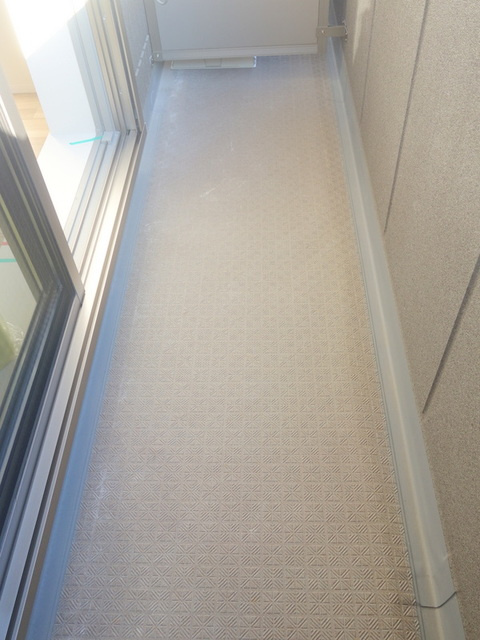 キュロコ十条のバルコニー