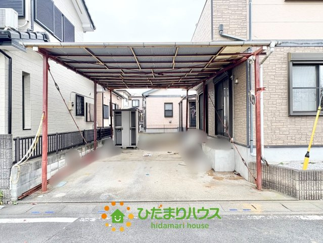 久喜市菖蒲町新堀　中古一戸建ての駐車場|２０２５年１１月２３日撮影