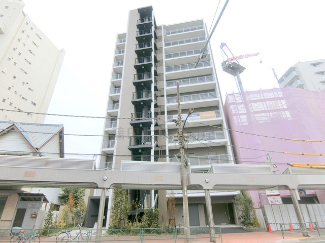 プレディアコート大森山王の外観|2025年10月築　RC鉄筋コンクリート造地上11階建て総戸数40戸の人気賃貸
東京都大田区山王3丁目　JR京浜東北線大森駅徒歩11分