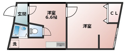 ヴィラナリー大和田の間取り