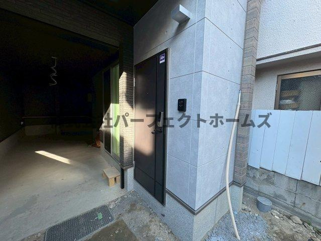 池田本町ガレージハウスのエントランス|エントランスです