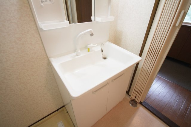 アメニティマンションIIIの洗面所