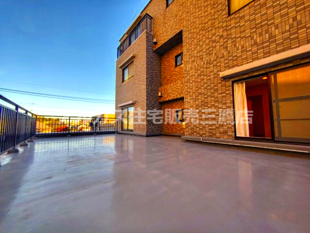 【内覧動画公開中！】マイキャッスル三鷹Ⅱのバルコニー