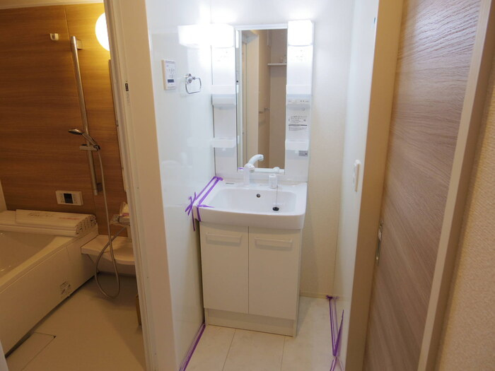 カーサベルデの独立洗面台|洗髪洗面化粧台