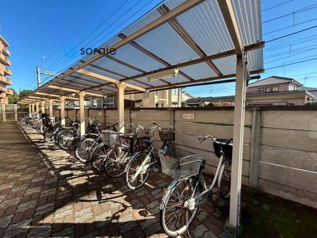 NICライブステイツ川越南大塚　5階の駐輪場|令和7年11月28日撮影。