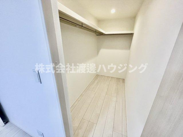 六軒町戸建ての収納