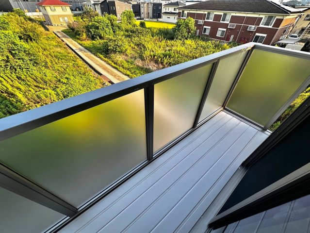 サンサージュ加納原田Ⅱのバルコニー