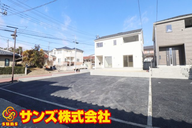 郡山市日和田町字日向　　　１号棟　　　日和田小学校、日和田中学区の外観|南側から見た外観
