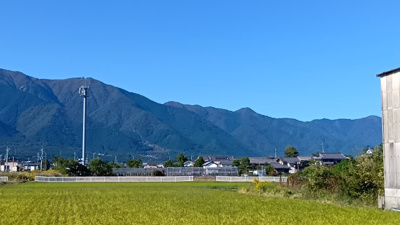 【外観】 | 大津市和邇南浜66-6　アパート | 農道からの建物外観