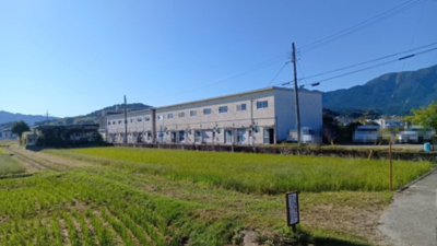 【外観】 | 大津市和邇南浜66-6　アパート | 付近からの建物外観