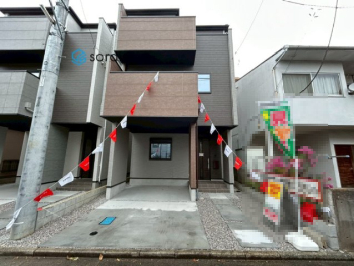 所沢市けやき台7期　全2棟　新築戸建て　リガーレの外観|令和7年11月25日撮影。