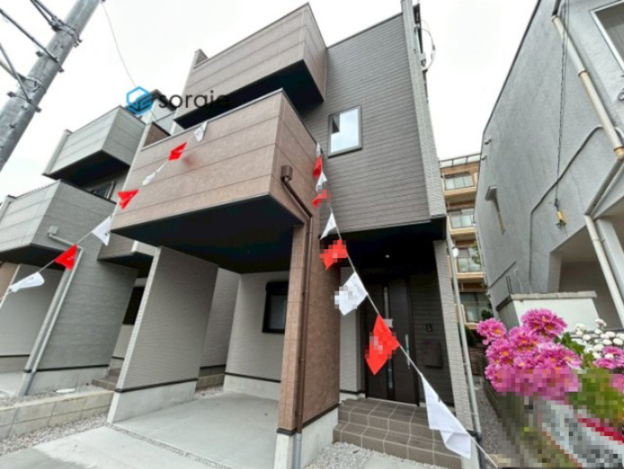 所沢市けやき台7期　全2棟　新築戸建て　リガーレの外観|令和7年11月25日撮影。