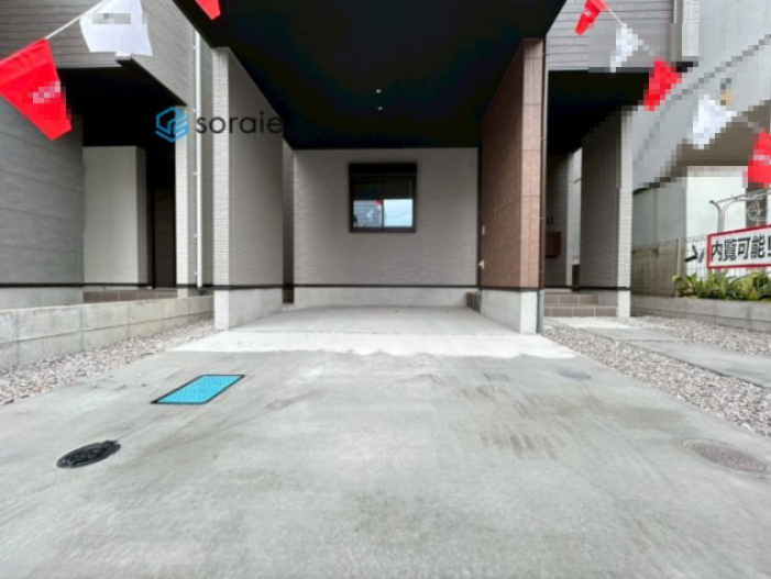 所沢市けやき台7期　全2棟　新築戸建て　リガーレの駐車場|令和7年11月25日撮影。