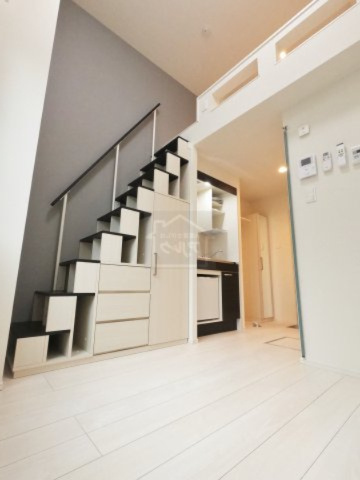 板橋区中板橋のアパートの居間・リビング|※同シリーズ参考写真