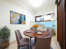 CGで家具等を配置したもので家具等は含まれません