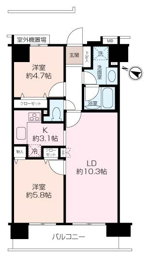 横浜南太田ホームズ 2階の画像