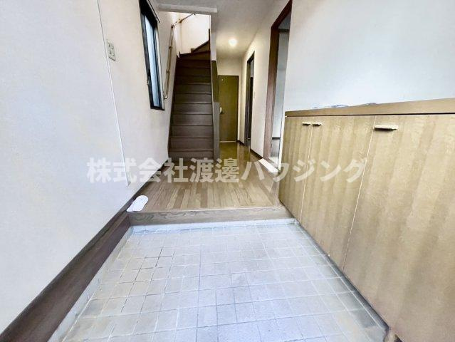 上甲東園4丁目戸建ての玄関