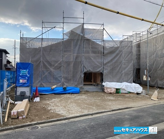 【同施工物件ご案内可能】刈谷市小垣江町須賀　全２棟の内観：施工例|【玄関イメージ】
◆お家に出会う人々を迎える玄関だからこそ、広々清潔感あふれる空間にしたいものです。採光・通風にも配慮された設計で毎日明るい空間をキープします♪