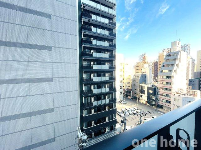 シエリア梅田豊崎の展望|◆東側ワイドバルコニーからの眺望です！
◆オートロック完備！24時間ホームセキュリティ！安心してお住まいいただけます！