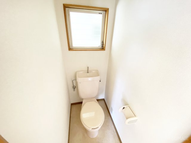 サンシャイン角田Ⅱのトイレ|明るいトイレです！