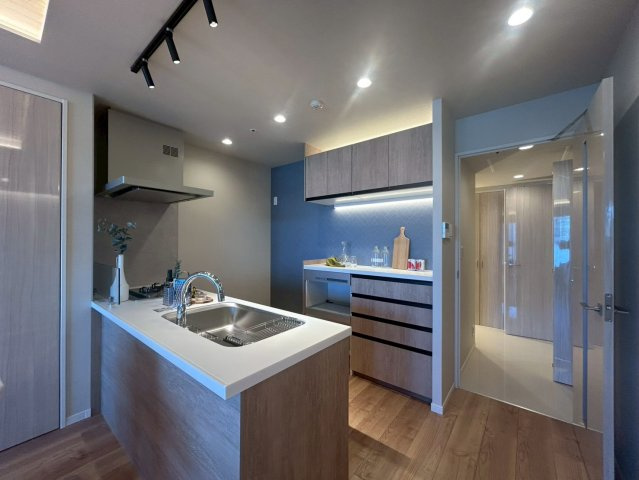 中目黒駅　クロスエアタワー36階　2LDKのキッチン