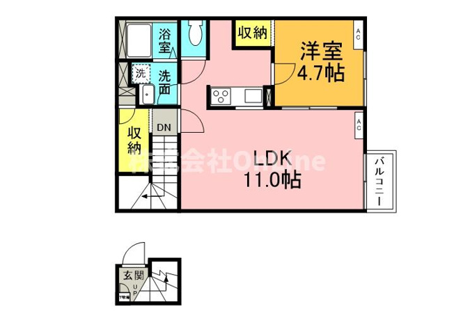 【間取り】 | レオネクスト上之島