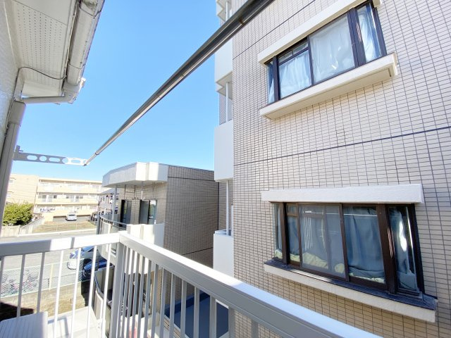 サンシャイン角田Ⅱの展望|バルコニーからの景色！