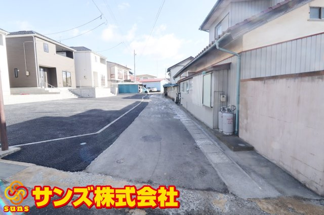 郡山市日和田町字日向　　　2号棟　　　日和田小学校、日和田中学区の外観|南側前面道路