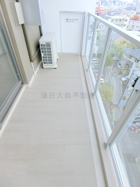 プレディアコート大森山王プレディアコートオオモリサンノウのバルコニー|物干し金具付きバルコニー