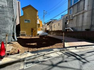 渋谷区神泉町　建築条件なし土地の画像
