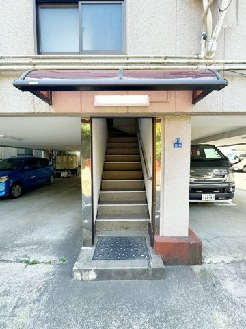 Ｍｏｔｏｈａｓｈｉハイツのエントランス