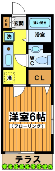 【間取り】 | クラスティーナ下北沢