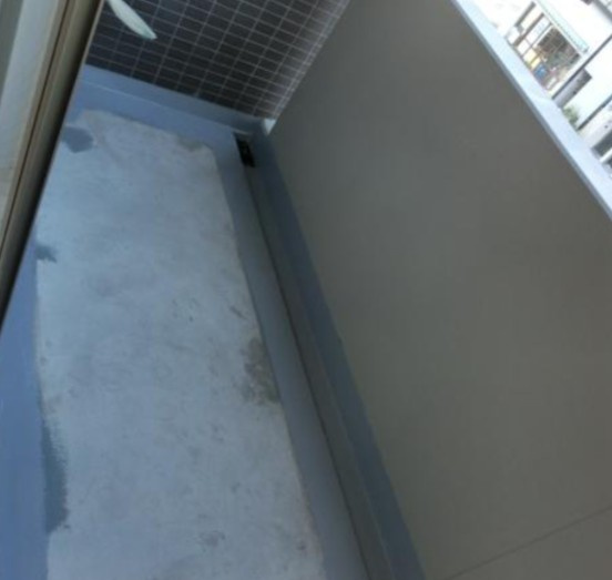 プレスタイル両国弐番館のバルコニー