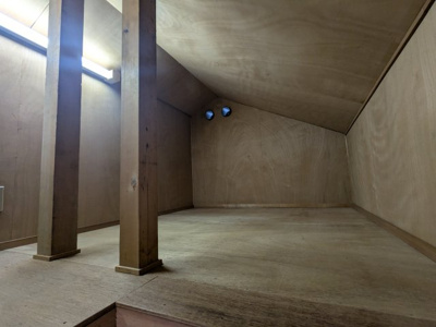 【内装】 | 名塩南台1丁目リフォーム戸建 | 小屋裏収納、通気口有り
