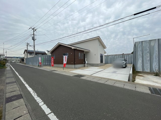 新築戸建・新築建売　福島市飯坂町平野西海枝屋敷　平野小・平野中の区画図|カースペース3台駐車可能！