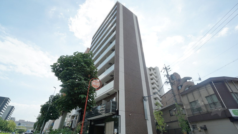 CAVANA新栄(旧ディアレイシャス新栄)の外観パース|こちら、外観パースです