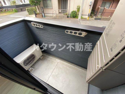 【バルコニー】 | CRASTINE上飯田東町4丁目 | お洗濯にも便利なバルコニー付き