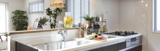 見沼区大谷　４ＬＤＫ　新築分譲住宅のキッチン|施工例。イメージ写真です