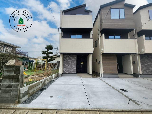 福岡市西区横浜1丁目第5-3棟（1号棟）　の前面道路含む現地写真|見学の時間などお気軽にお問い合わせ下さい。