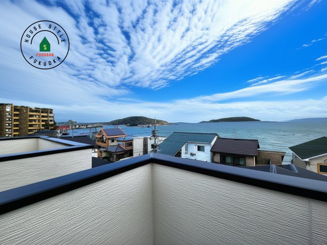 福岡市西区横浜1丁目第5-3棟（2号棟）　の展望|眺望や窓からの景色が良いと、家で過ごす時間も快適です。