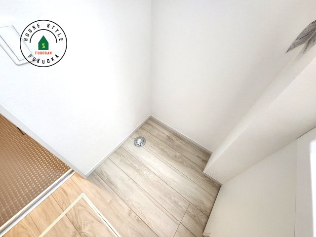 福岡市西区横浜1丁目第5-3棟（2号棟）　の内観：施工例|ランドリースペースとなります。広々して有効的にご使用できます。 