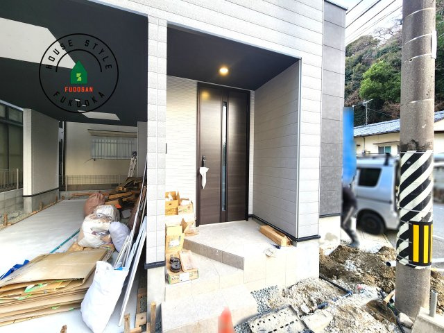 福岡市中央区港3丁目第1-1棟（1号棟）の外観：施工例|おでかけの時も帰った時も、「我が家」を最初に感じでもらえる素敵な空間に。