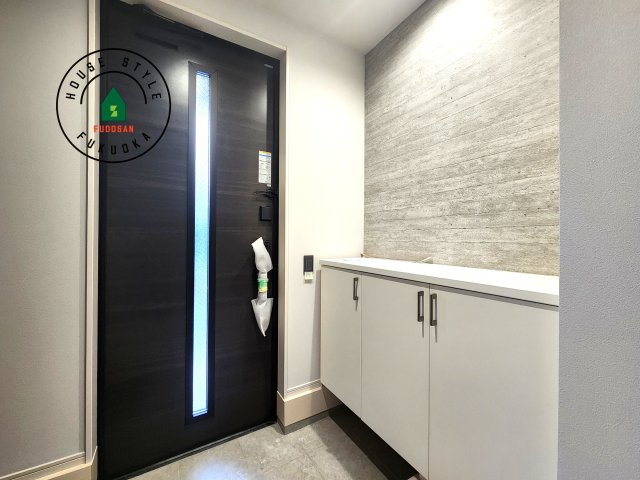 福岡市中央区港3丁目第1-1棟（1号棟）の内観：施工例|二重ロックでしっかり防犯対策ができます。