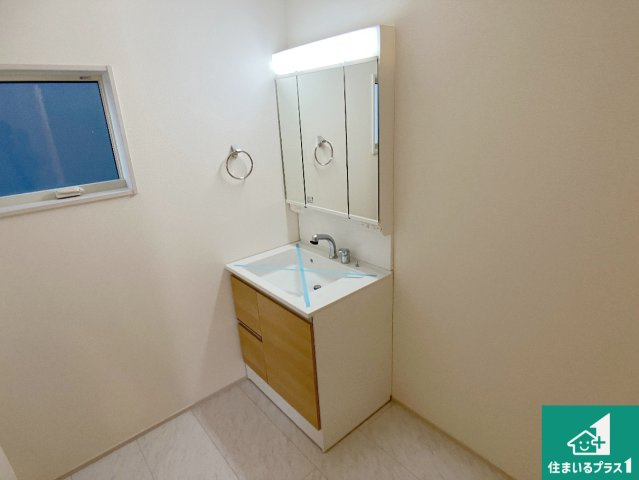 加古川市野口町水足　第3期　新築一戸建ての外観|周辺は落ち着いた街並みの住宅地！子育てがしやすい住環境です！まだ未完成ですが、現地でしかわからない事もございます。是非一度ご覧ください。