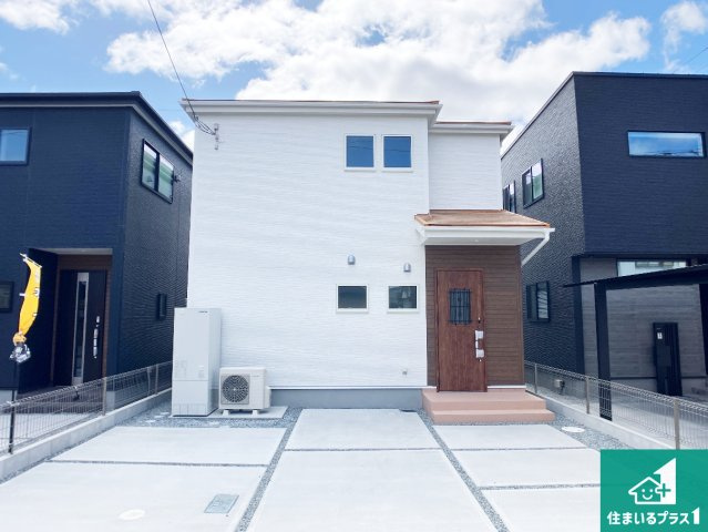 加古川市野口町水足　第3期　新築一戸建ての外観|安心の10年保証！外観を美しく保ち、雨水で汚れを落とします！気になることがありましたら、お気軽にお問い合わせください！