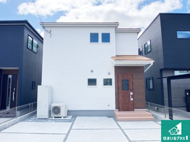 加古川市野口町水足　第3期　新築一戸建ての外観|安心の10年保証！外観を美しく保ち、雨水で汚れを落とします！気になることがありましたら、お気軽にお問い合わせください！