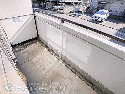 【バルコニー】 | エアロスペース鶴田【名古屋市賃貸・都市ガス】